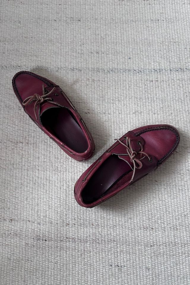 Vintage Preppy Leather Etienne Aigner Boat Shoes Selected by KA.TL.AK #3
