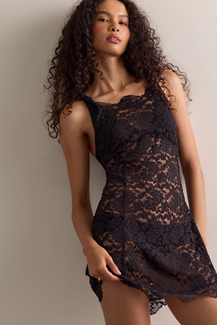 First Impressions Mini Slip Dress