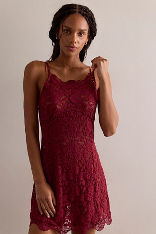 First Impressions Mini Slip Dress