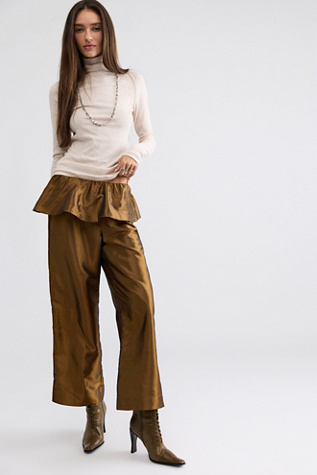 Lisa Says Gah! Renee Taffeta Pants