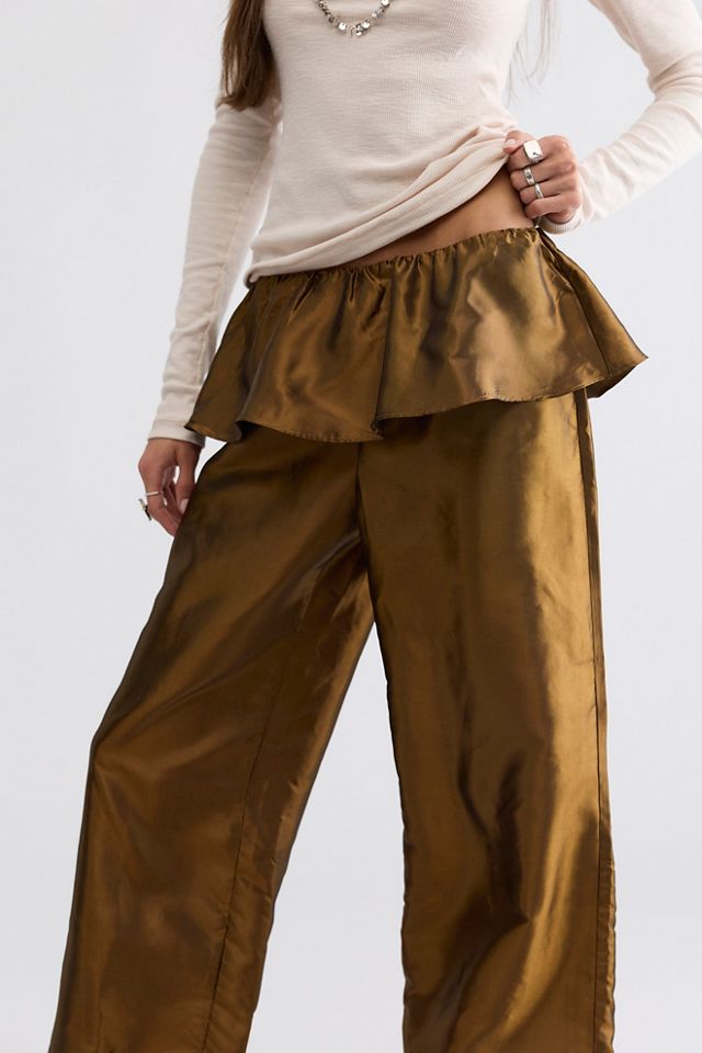 Lisa Says Gah! Renee Taffeta Pants #2