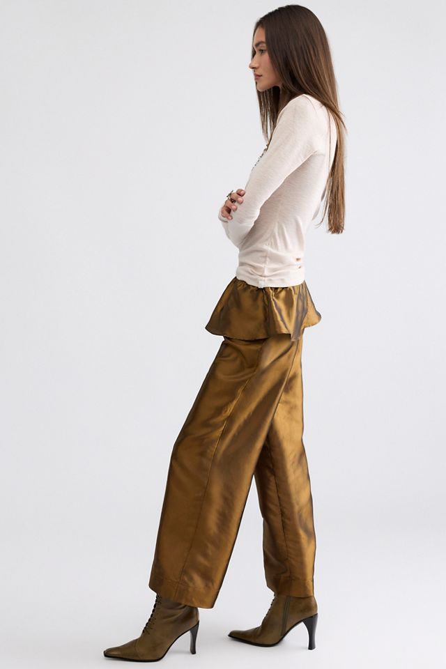 Lisa Says Gah! Renee Taffeta Pants #3