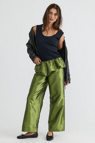 Lisa Says Gah! Renee Taffeta Pants