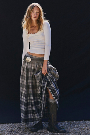 Velouria Maxi Skirt