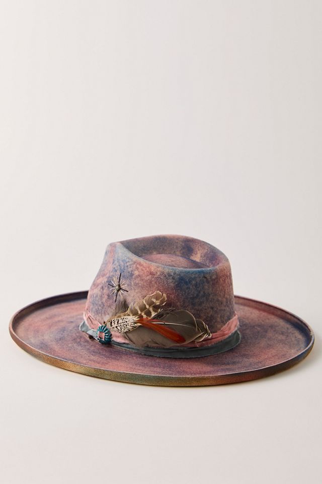 Mossant Nightsky Felt Roundtop Hat #1