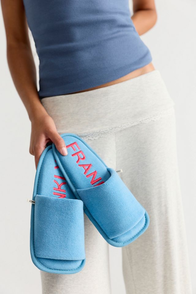 FRANKLY! Terry Square Slippers #1
