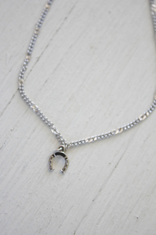 Vintage Silver Horseshoe Charm Bracelet Selected By Moons + Junes Vintage