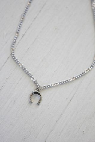 Vintage Silver Horseshoe Charm Bracelet Selected By Moons + Junes Vintage