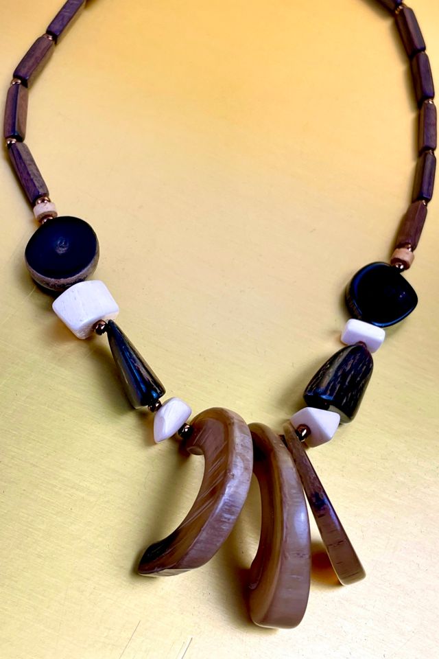 Vintage Beaded Necklace Selected By Ankh By Racquel #1