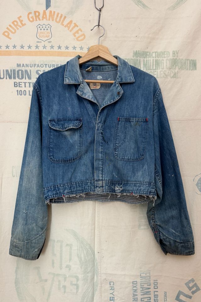 GOOD DAYS 1950s Big Ben Cropped Denim Jacket #1