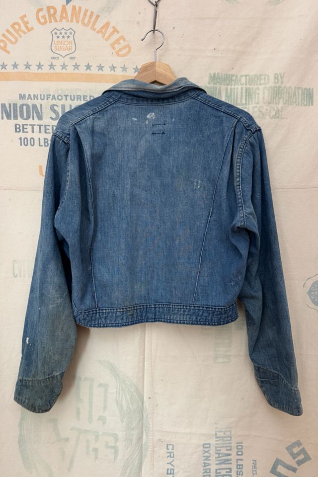 GOOD DAYS 1950s Big Ben Cropped Denim Jacket #3