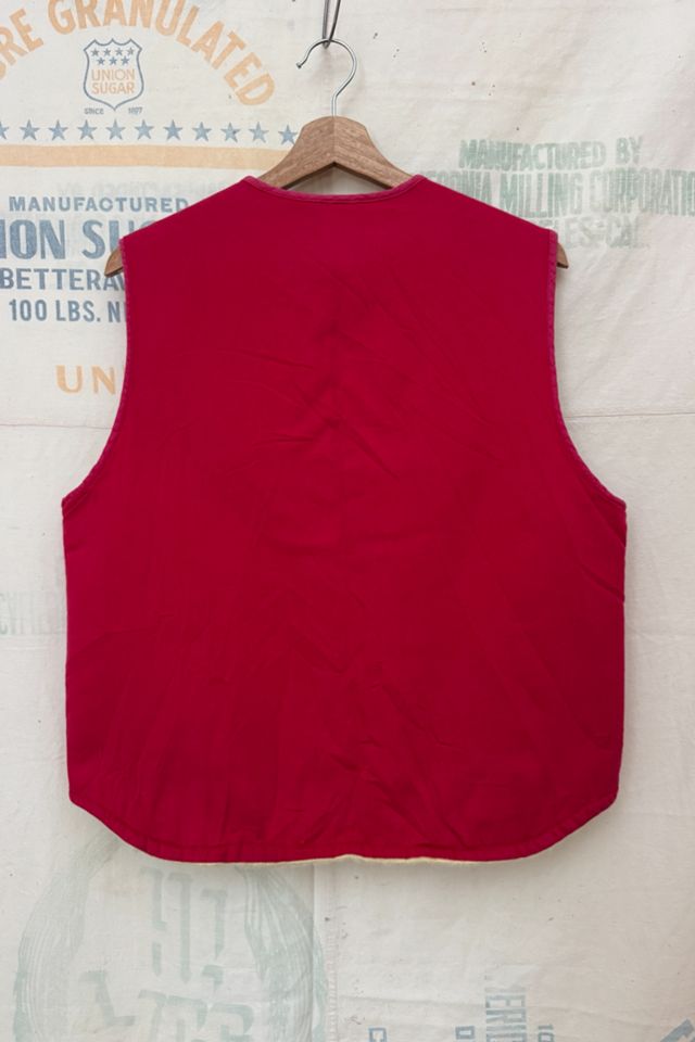 GOOD DAYS 1970s Red Patch Vest #3