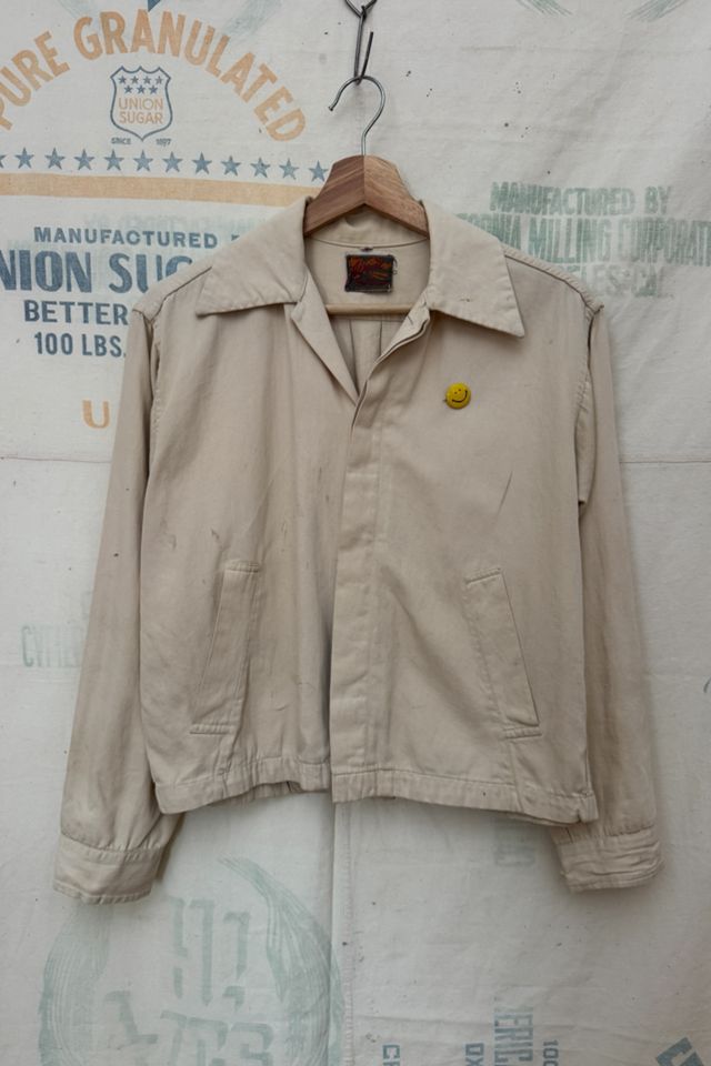GOOD DAYS 1940s Alpine Sportswear Jacket with Smiley Pin #1