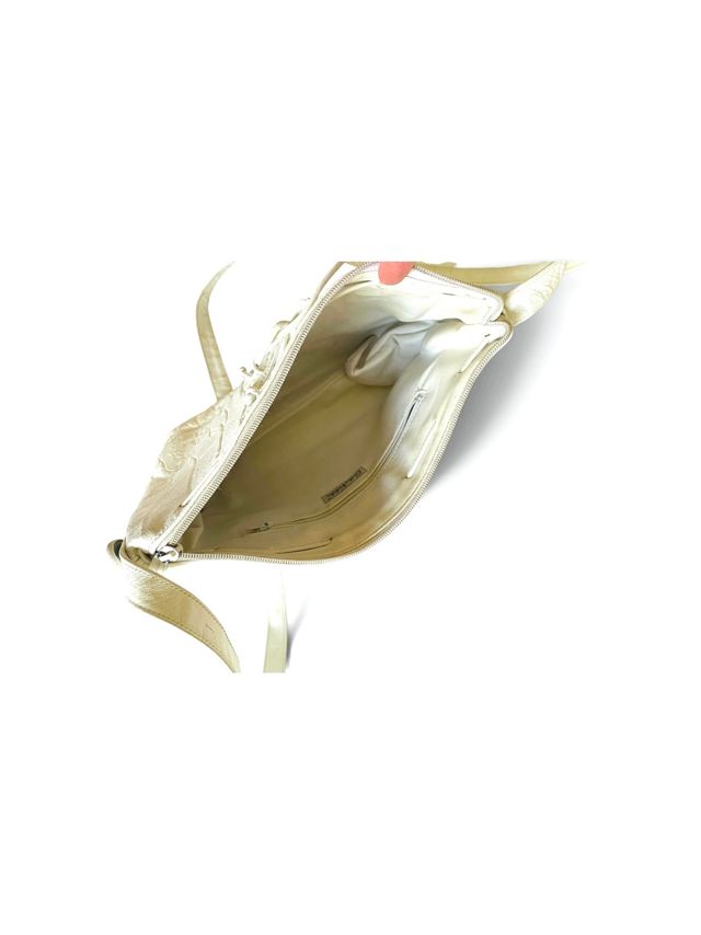 Vintage 1980's Carlos Falchi White Crossbody Selected by FernMercantile #2