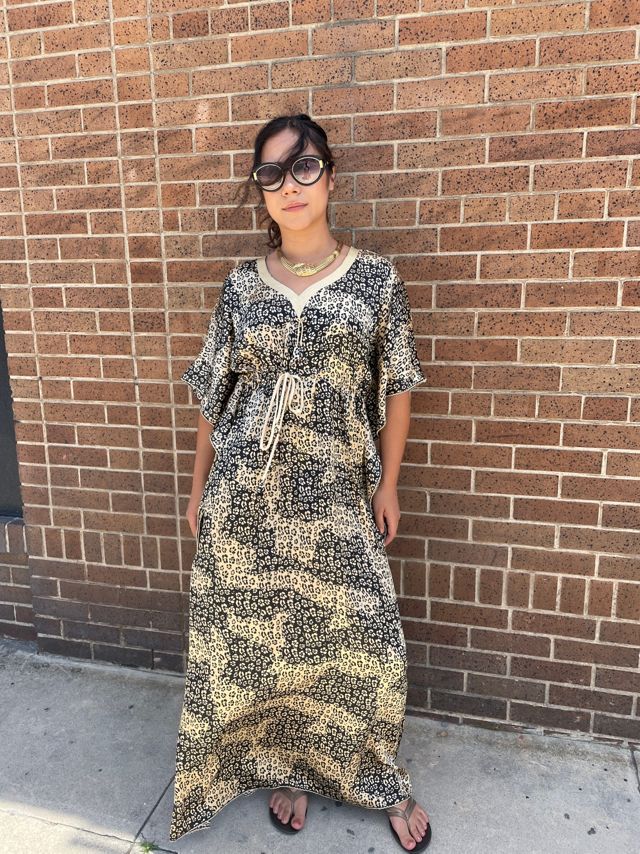 Abstract Floral Caftan Selected by FernMercantile #2