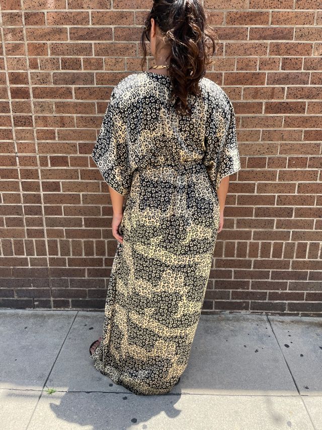 Abstract Floral Caftan Selected by FernMercantile #3