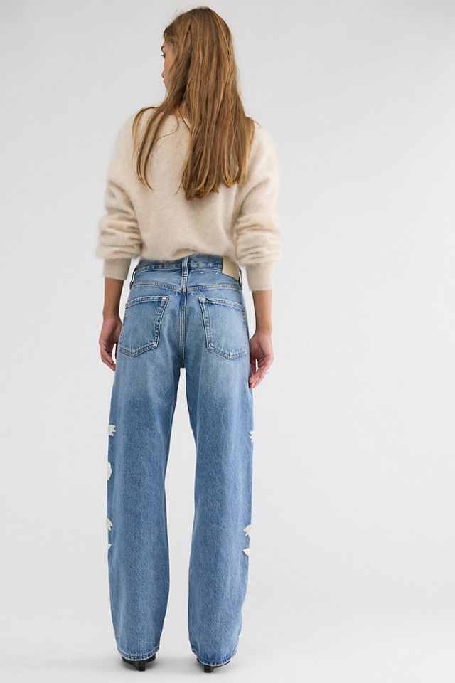 Citizens of Humanity Lindz Easy Straight Floral Jeans #1