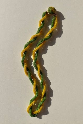 60's Twisted Beaded Necklace Selected by Wax Plant