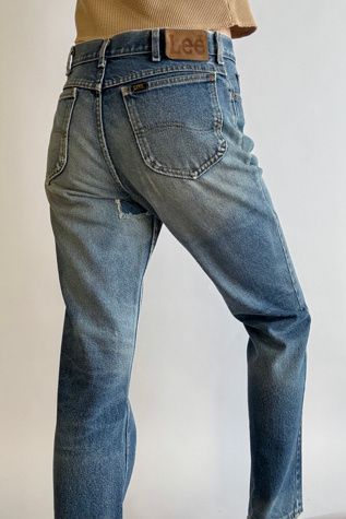Faded Lee Rider Denim Pants Selected by Wax Plant