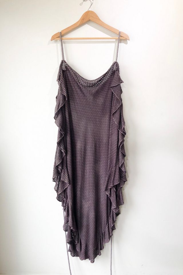 Electric Feathers Purple Infinite Rope Kaftan Selected by The Curatorial Dept. #2