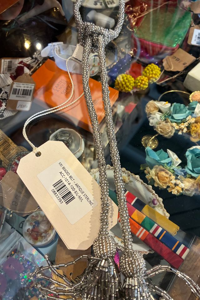 Doen Heirloom Silver Beaded Kiki Belt Selected by The Curatorial Dept. #3