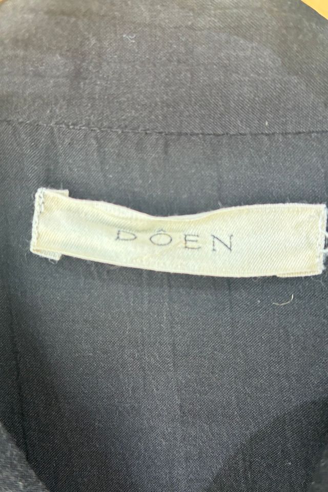 Doen Black Ruffle Top Selected by The Curatorial Dept. #3