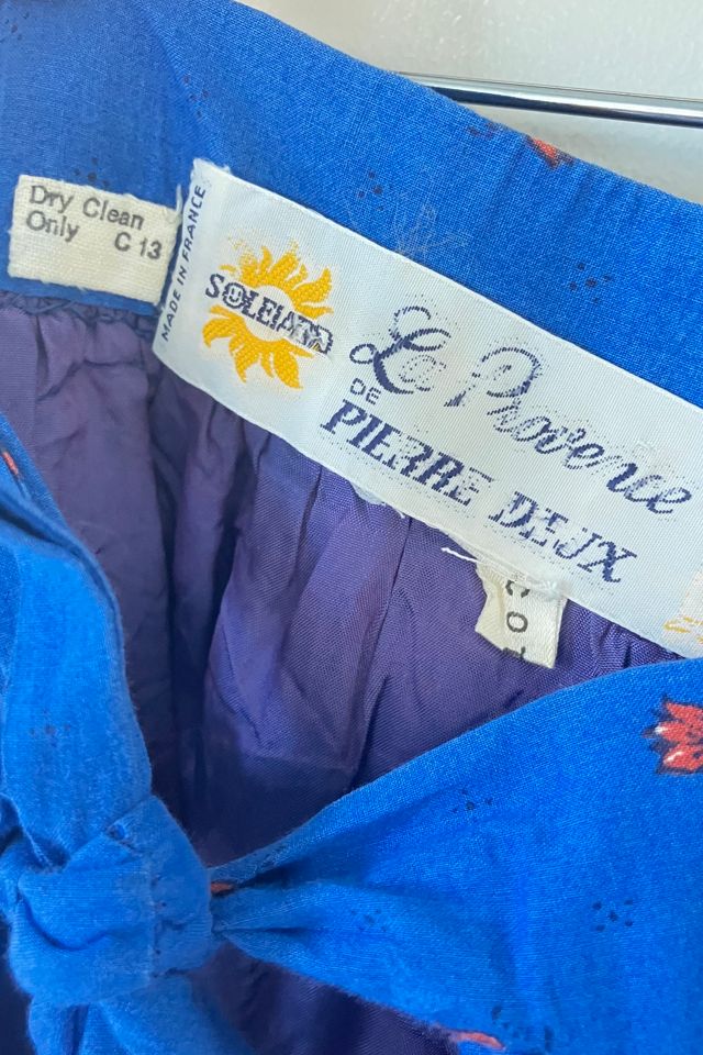Vintage Soleiado La Provence Quilted Skirt Selected by The Curatorial Dept. #3