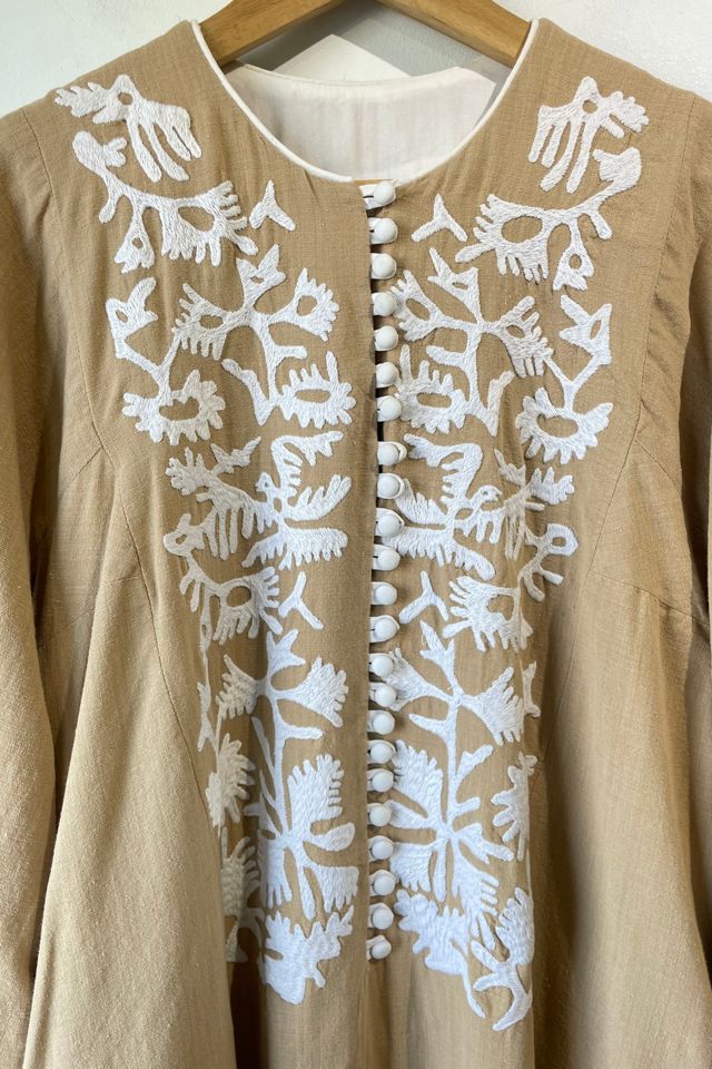 Vintage Josefa Embroidered Dress Selected by The Curatorial Dept. #1