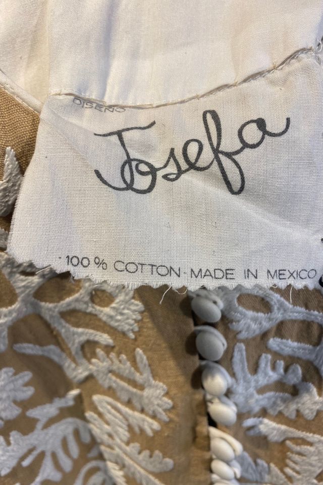 Vintage Josefa Embroidered Dress Selected by The Curatorial Dept. #3