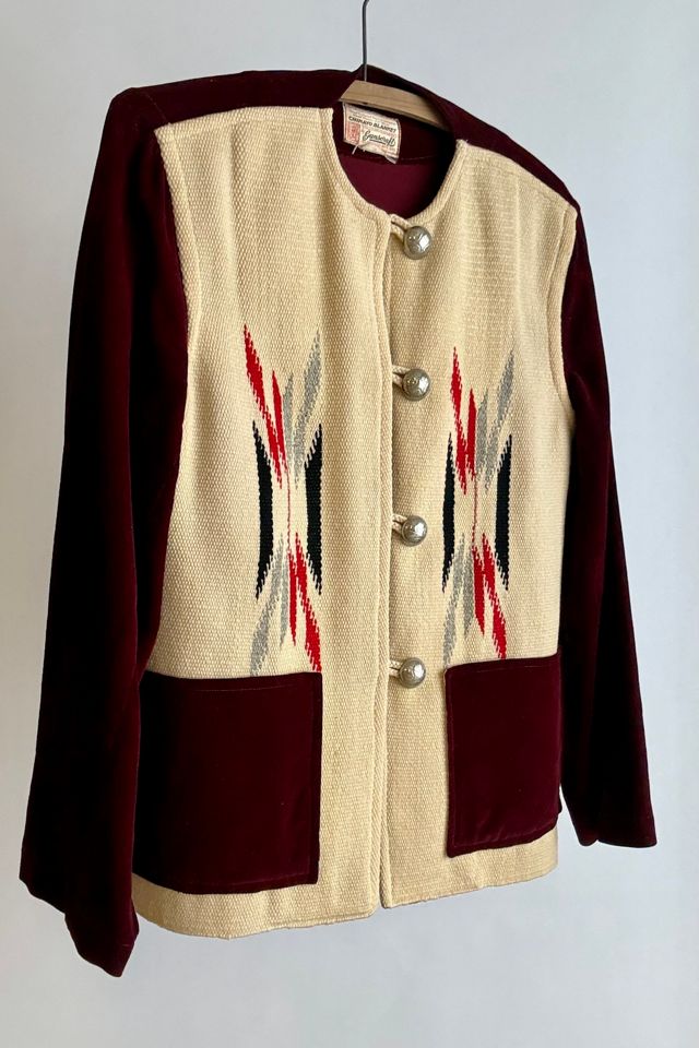 Vintage Chimayo Blanket Jacket Selected by Wax Plant #1