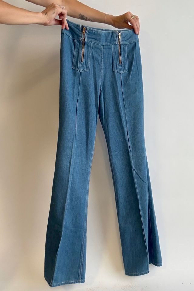 70's Double Zipper Flare Jeans Selected by Wax Plant #3