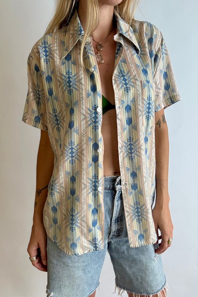 70's Southwest Button Up Shirt Selected by Wax Plant #2