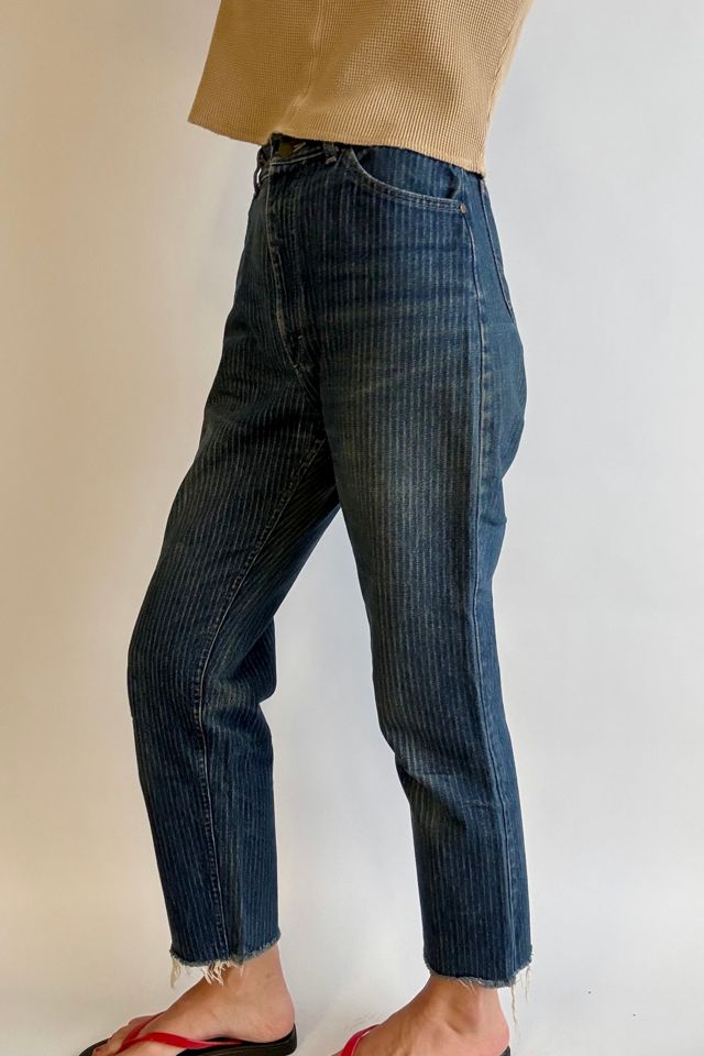 Vintage Lee Railroad Stripe Jeans Selected by Wax Plant #1