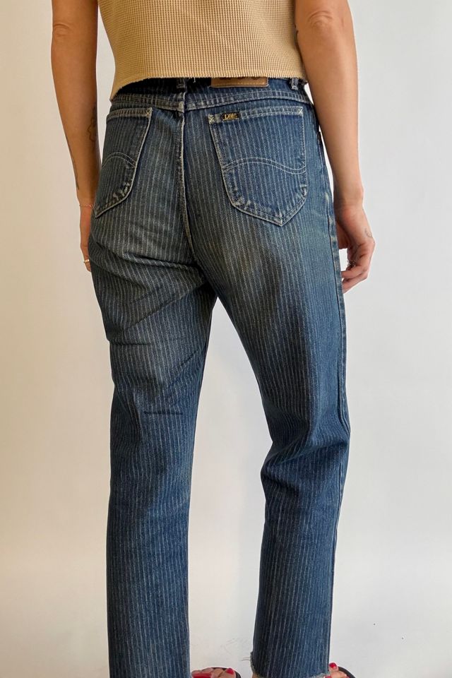 Vintage Lee Railroad Stripe Jeans Selected by Wax Plant #2