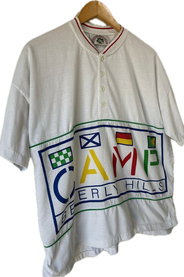 Vintage Camp Beverly Hills Flags Sweatshirt Selected by The Curatorial Dept. #1