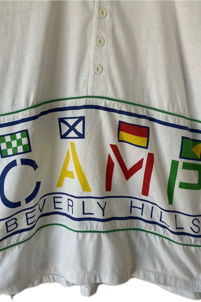 Vintage Camp Beverly Hills Flags Sweatshirt Selected by The Curatorial Dept. #2