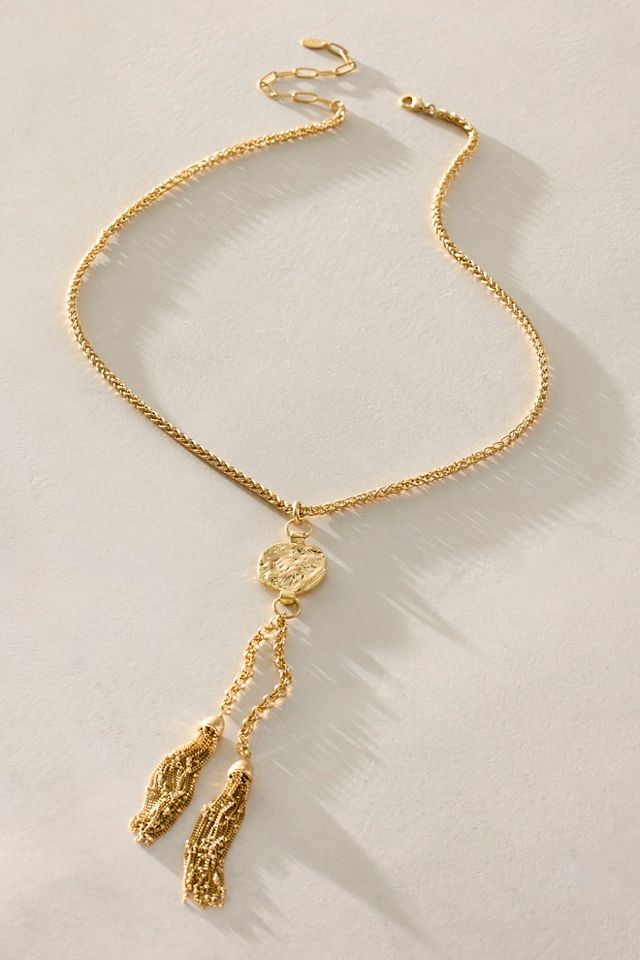 Saskia Tassel Pendant Necklace #1