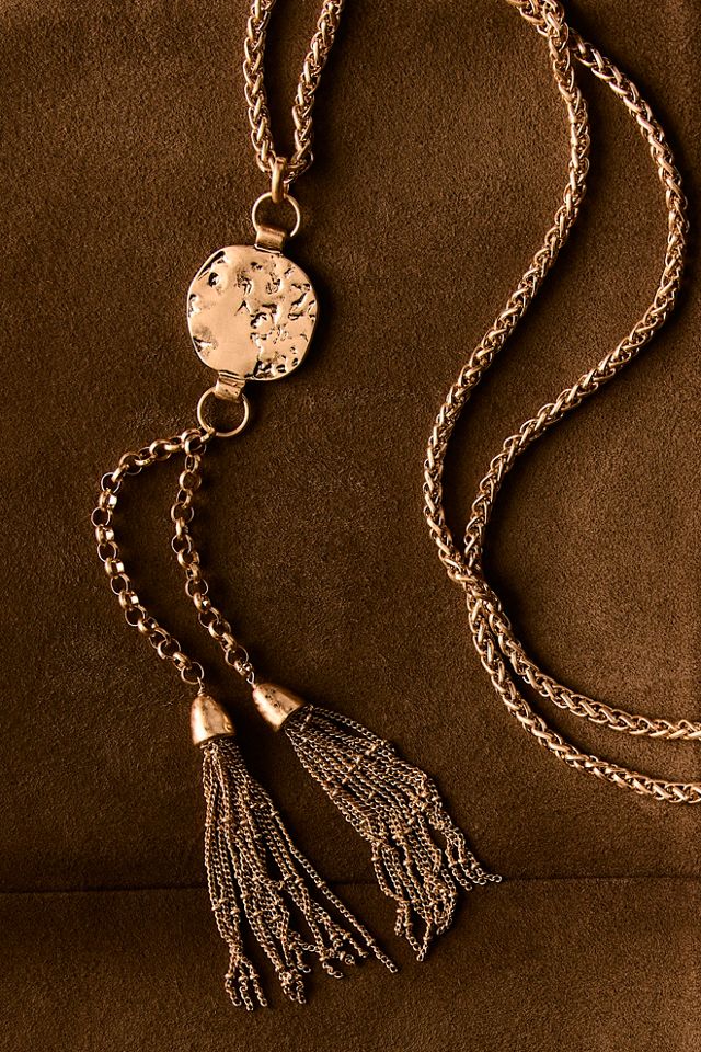 Saskia Tassel Pendant Necklace #1