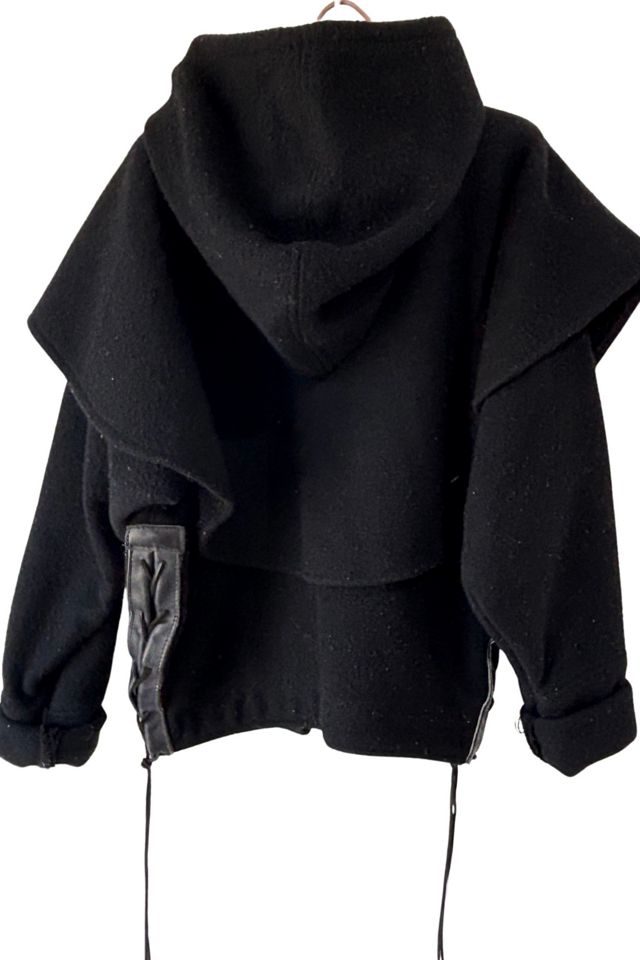 Vintage Travel Clothing Black Wool Coat Selected by The Curatorial Dept. #2