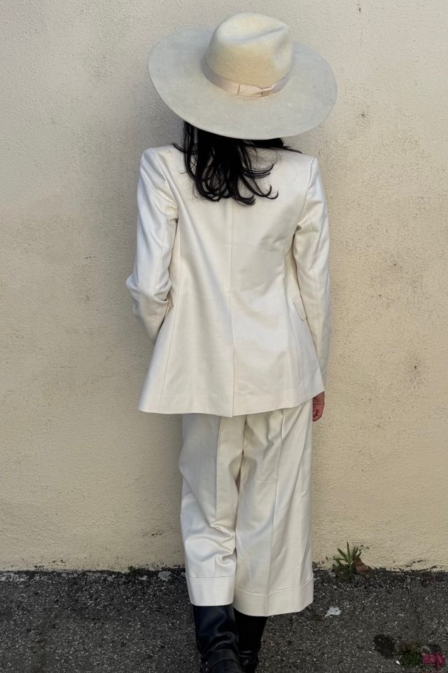 Paul Smith White Tuxedo Pants Suit Selected by The Curatorial Dept. #1