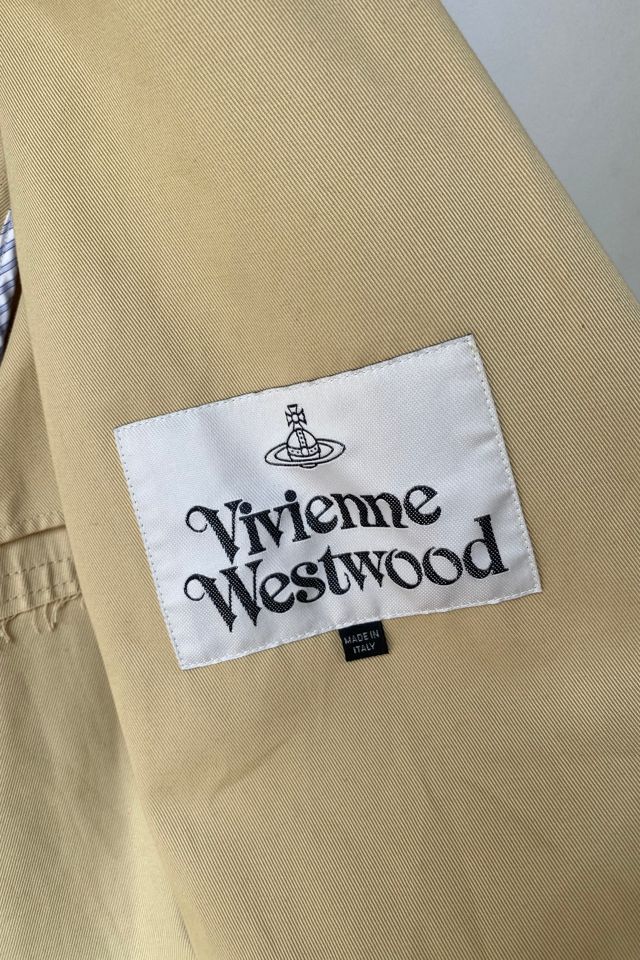 Vivienne Westwood Khaki Puff Sleeve Trench Coat Selected by The Curatorial Dept. #3