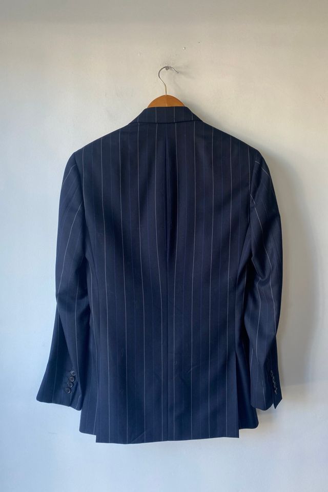 Vintage Ralph Lauren Double RL Navy Suit Jacket Selected by The Curatorial Dept. #1