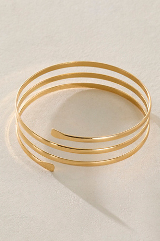 Bracelet manchette torsadé
