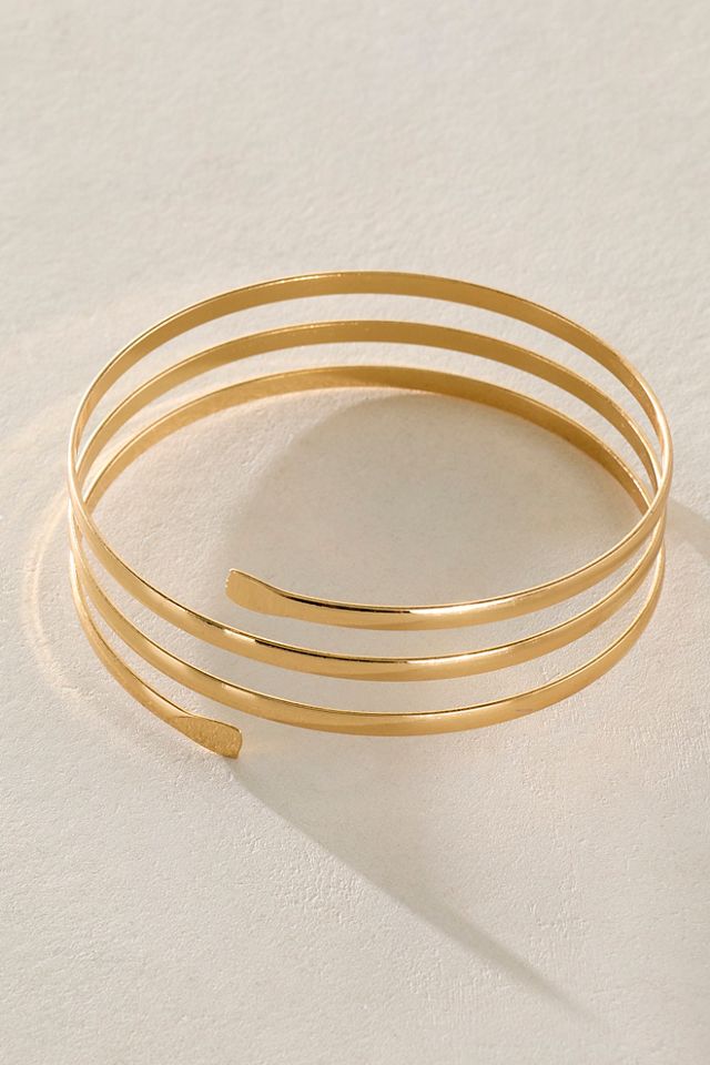 Bracelet manchette torsadé #1