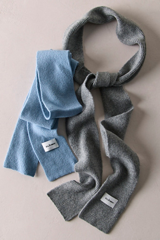 Женский шарф CLÒIMH Soft Wool Mini, цвет: Серый