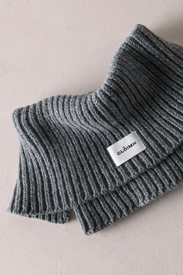 CLÒIMH Wool Folded Neck Warmer #1