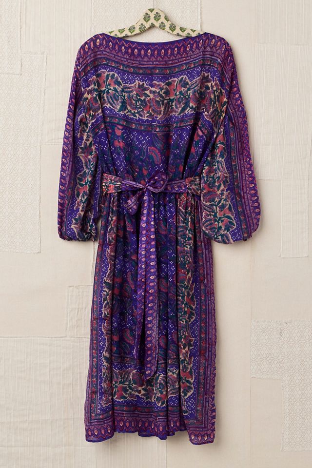 FP MART: Robe tunique imprimée vintage avec ceinture #1