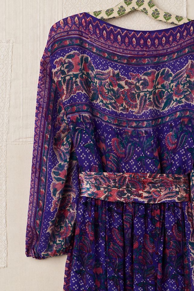 FP MART: Robe tunique imprimée vintage avec ceinture #2