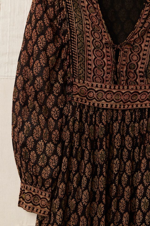 FP MART: Vintage Batik Print Midi Dress #2