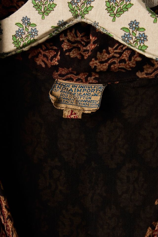 FP MART: Vintage Batik Print Midi Dress #3